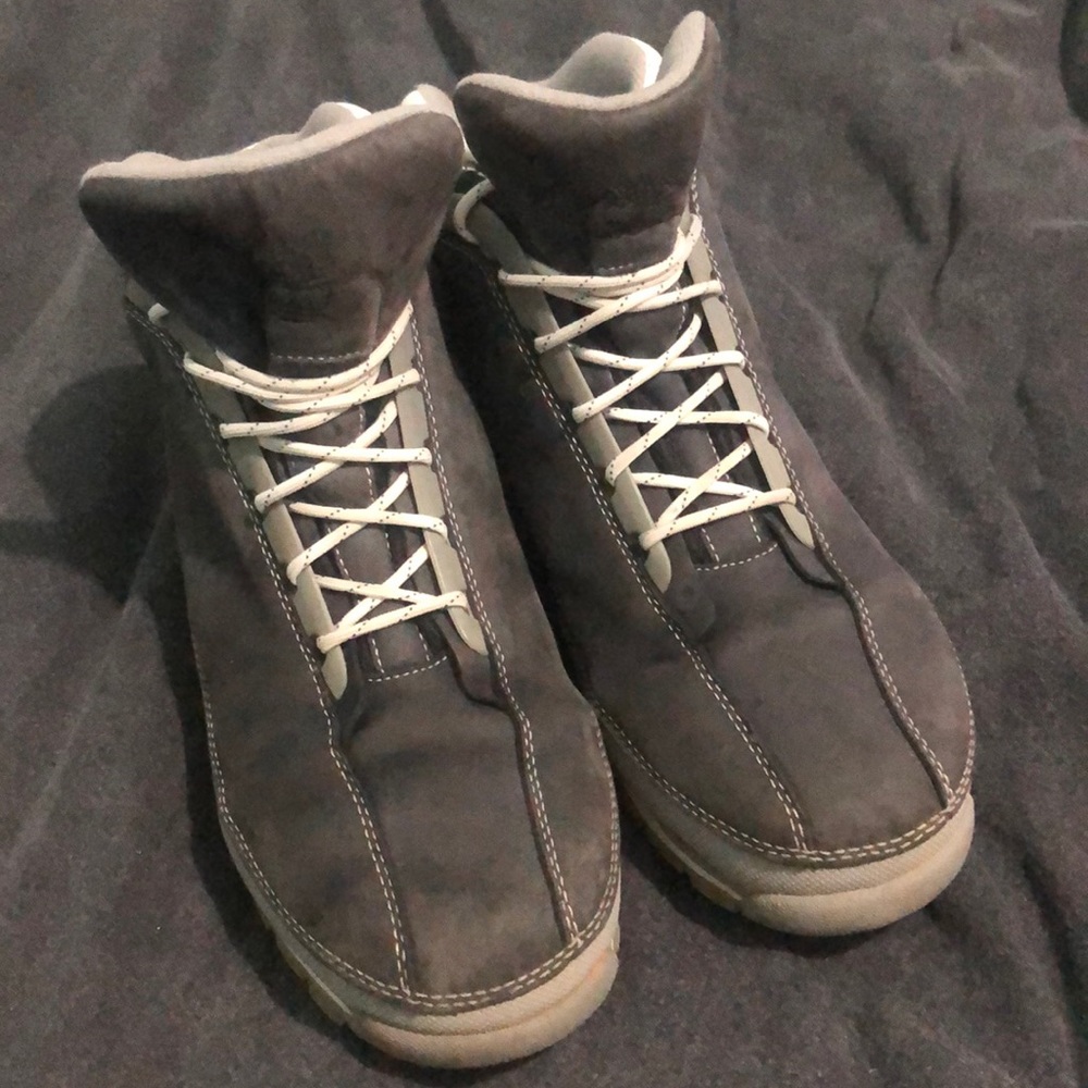 Vintage Timberland Grey Suede/White Leather